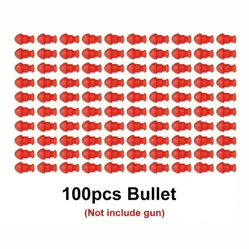 Mechanical Automatic Desert Eagle Toy Gun Shell Ejection Airsoft Pistol Continuous Firing Soft Bullet Toy for Children Shooting