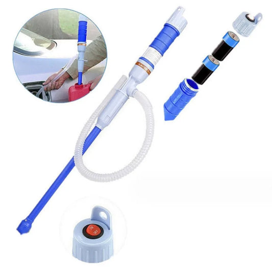 Liquid Oil Transfer Pump Water Pump Powered Electric Outdoor Car Vehicle Fuel Gas Transfer Suction Pumps Liquid Transfer Oil